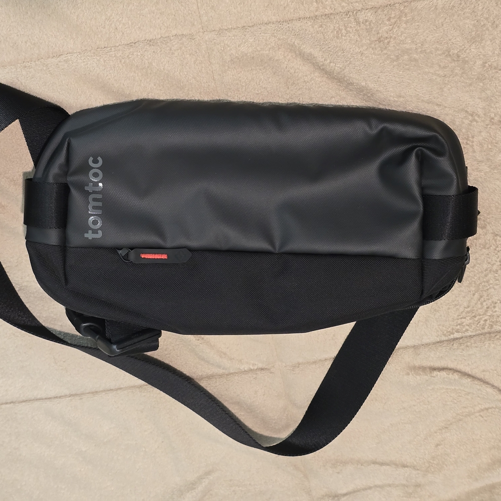 Men's Black Belt Bag